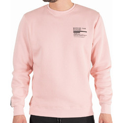 Double Ανδρικό Φούτερ Fleece Ροζ MTOP-82