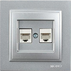 ΠΡΙΖΑ DATA CAT 6 RJ 45 ΔΙΠΛΗ ΑΣΗΜΙ