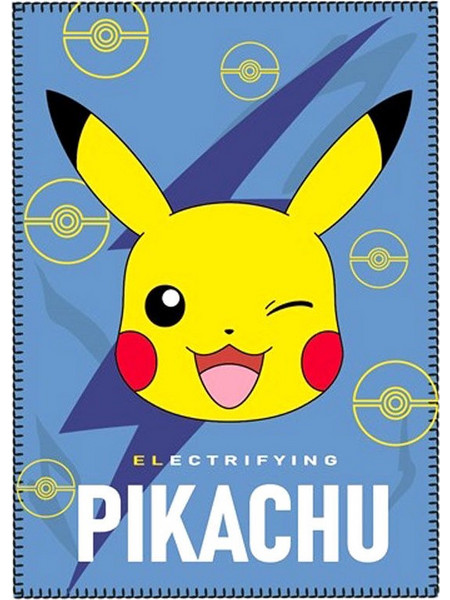 Pokemon Pikachu polar blanket