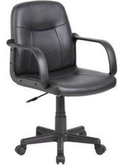 Velco Superior Καρέκλα Γραφείου Μαύρη 66-20040