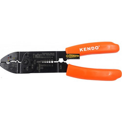 KENDO 11704 Πρέσσα Ακροδεκτών , Γδάρτης Καλωδίων 210 χιλ