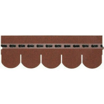 Esha - Ασφαλτικά κεραμίδια Smart Roof, TRADITIONAL, κεραμιδί, 100cmX33cm, 3.0m/δέμα