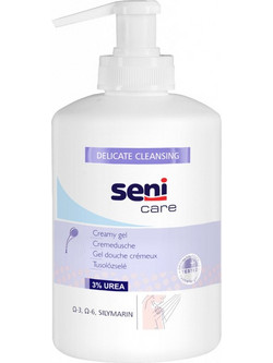 Seni Care 3% Urea Washing & Oiling Body Lotion Κρεμώδες Αφρόλουτρο 300ml