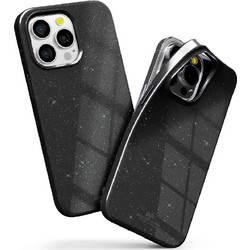Mercury Goospery Pearl Jelly Back Cover Black (iPhone 13 Pro)