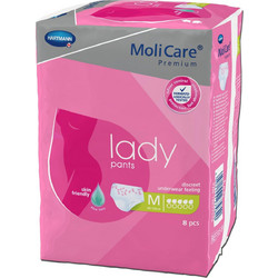 Hartmann MoliCare Premium Lady Pad Πάνες Βρακάκι Ακράτειας 5 Σταγόνες 8τμχ