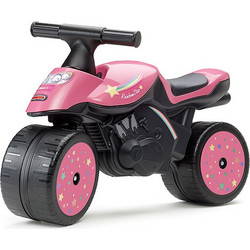 Falk Rainbow Star Baby Ποδοκίνητο Παιδικό Μηχανάκι Ροζ