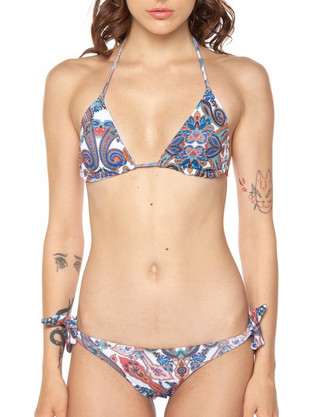 Tooco Bikini Set Τριγωνάκι Brazil Πολύχρωμο TO0AP322
