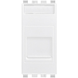 Πρίζα RJ45 CAT6 UTP και Κάλυμμα Λευκή Eikon