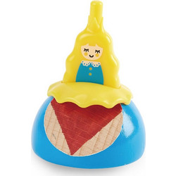 Hape E0465 Princess Spinning Top - Ξύλινη Σβούρα για παιδιά 3+ ετών