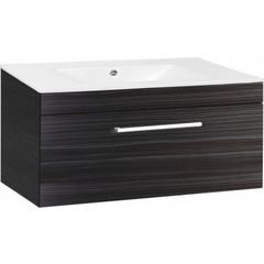 Gloria Motivo Up 90 Σετ Έπιπλο Μπάνιου με Νιπτήρα Wenge Rigato