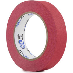 PROTAPES PRO462450R Crepe Paper Tape Red For Marking Consoles 24mm x 55m - Protapes and Specialties