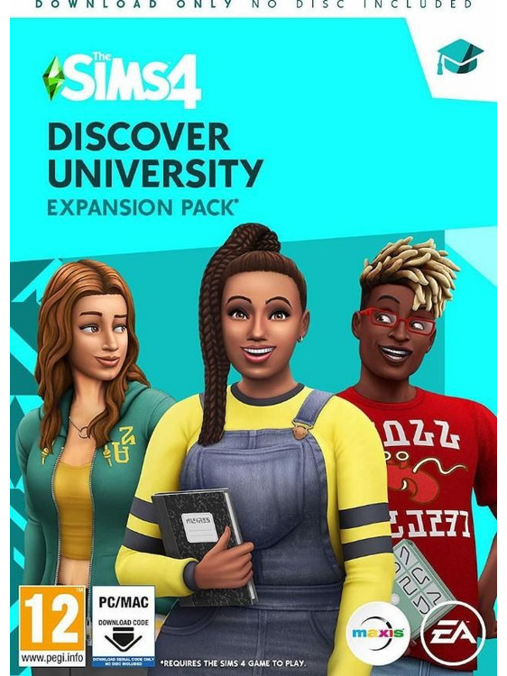 The Sims 4 Discover Univercity Expansion Pack PC