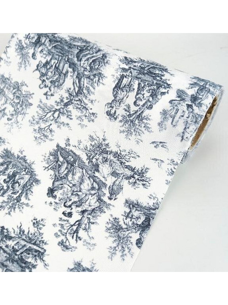 ΥΦΑΣΜΑ RUNNER ΑΠΟΙΚΙΑΚΟ TOILE DE JOUY 24CMX5M (ΓΚΡΙ)