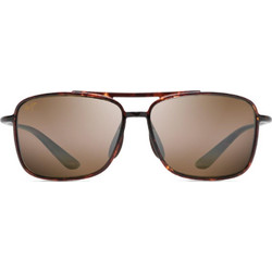 Maui Jim MJ0437S 002 Ανδρικά Γυαλιά Ηλίου Ορθογώνια Κοκάλινα Ταρταρούγα με Μαύρο Degradee Φακό