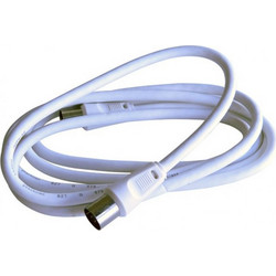 Jager Καλώδιο Κεραίας Coax Male to Coax Female 1.5m White