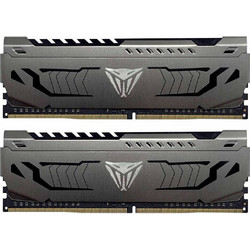 Patriot Viper Steel 32GB (2X16GB) DDR4 RAM 3200MHz Grey