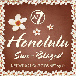 W7 Honolulu Sun Blazed Bronzer Powder 6gr