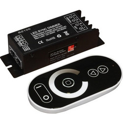 Adeleq Ντίμερ Τηλεχειριζόμενο (RF) Αφής Για Ταινία Led Μονόχρωμη 12Vdc 300W / 24Vd 600W 25A 30-33325
