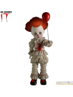 Mezco Toys Pennywise Living Dead Doll IT 2017 25cm