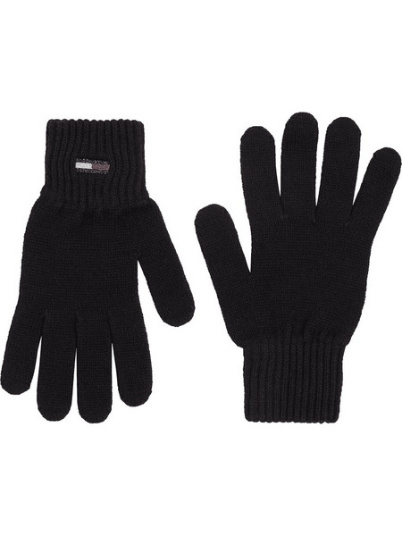 TOMMY JEANS WOMAN FLAG DETAIL KNITTED GLOVES...