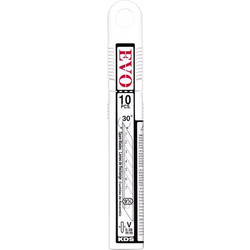 KDS VB-10 EVO Λάμες Μαχαιριών Σπαστές Μυτερές 9 x 0.38mm - 10τεμ