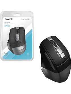 A4Tech FG35 Fstyler Ασύρματο Ποντίκι Grey Black