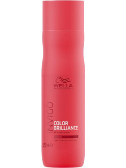 Wella Brilliance Thick Hair Σαμπουάν για Προστασία Χρώματος για Ξηρά Μαλλιά 250ml