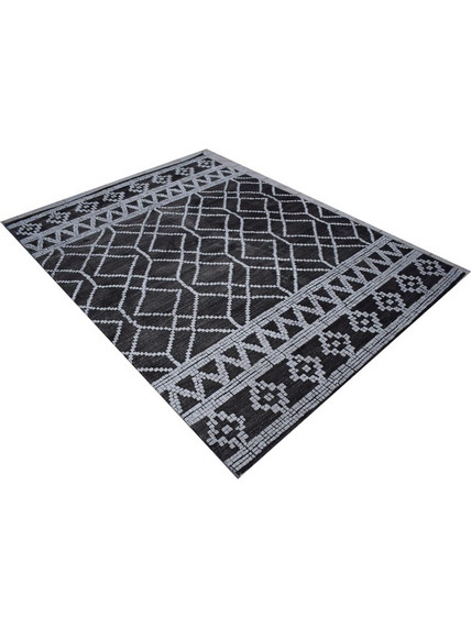 Χαλί ANATOLIA Havana 591 White Anthracite (ΣΕΤ ΚΡΕΒΑΤ/ΡΑΣ 3τεμαχίων)