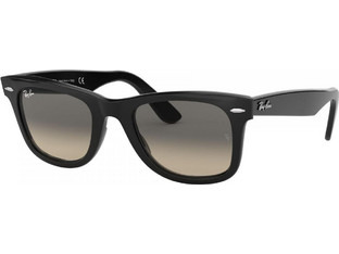 Ray-Ban RB2140 901/32 Ανδρικά Γυαλιά Ηλίου Τετράγωνα Κοκάλινα Μαύρα με Μαύρο Degradee Φακό