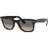 Ray-Ban RB2140 901/32 Ανδρικά Γυαλιά Ηλίου Τετράγωνα Κοκάλινα Μαύρα με Μαύρο Degradee Φακό
