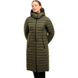 Icepeak Bandis Γυναικείο Μπουφάν Χειμωνιάτικο Puffer Μακρύ Χακί 53085515I-585