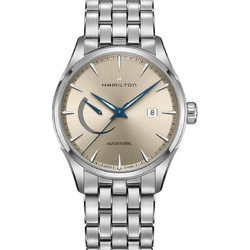 Hamilton Jazzmaster Ανδρικό Ρολόι Αυτόματο με Ασημί Μεταλλικό Μπρασελέ H32635122