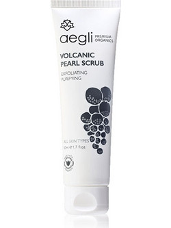 Aegli Volcanic Pearl Φυτικό Scrub Προσώπου για Ακμή 50ml