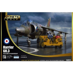 Kinetic Model Kits Harrier GR3 Falklands 40th Anniversary Συναρμολογούμενο Πλαστικό Μοντέλο Αεροπλάνου 1:48