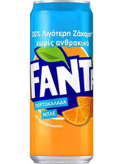 Fanta Πορτοκαλάδα Χωρίς Ανθρακικό Κουτί 330ml