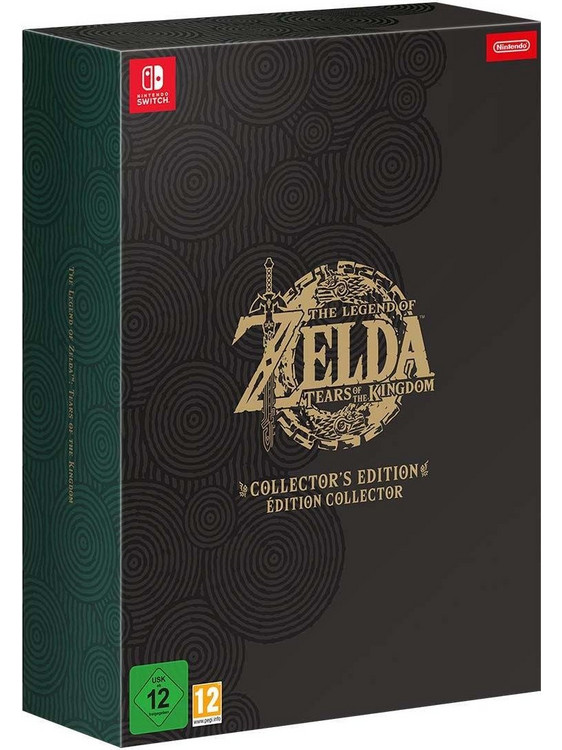 The Legend Of Zelda Tears Of The Kingdom Collector's Edition Nintendo Switch