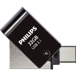 Philips 2 In 1 32GB USB Stick 3.2 Gen 2 με USB-A & micro USB