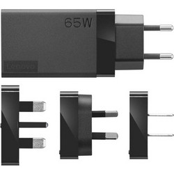 Lenovo TRAVEL USB-C Φορτιστής Laptop 65W 20V 5A με Ενσωματωμένο Καλώδιο Τροφοδοσίας 40AW0065WW