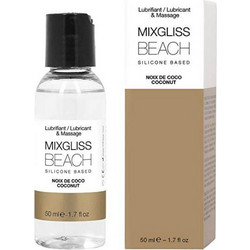 Mixgliss Beach Silicone Based Λιπαντικό Gel Κόλπου & Πρωκτού 50ml