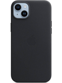 Apple Leather Case with MagSafe Midnight (iPhone 14 Plus)