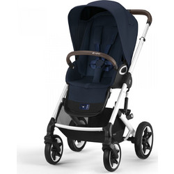 Cybex Gold Talos S Lux Καρότσι Μωρού Ocean Blue Silver Frame