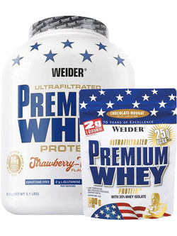 Weider Premium Whey Vanilla Caramel Πρωτεΐνη Ορού Γάλακτος Γράμμωσης 500gr