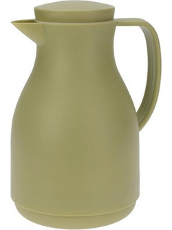 Κανάτα Θερμός Χωρητικότητας 1000ml με Πλαστικό Περίβλημα, Κατάλληλη για Ζεστά και Κρύα Ροφήματα Πράσινο - Aria Trade
