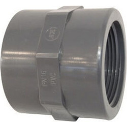 Μούφα Βιδωτή Πίεσης PVC Της Palaplast - 1/2'' Χ 1/2''