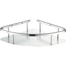 RAVENNA Hoek Brushed Nickel Ανοξείδωτη Γωνιακή Σπογγοθήκη 22 x 22 x 5,5