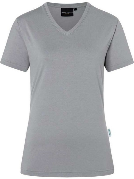 Μπλούζα T-shirt γυναικεία συνθετική γκρι ανοιχτό Casual-Flair