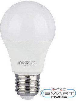 Smart Λάμπα LED WiFi E27 A60 8.5W 230V 806lm 200 RGB + 3CCT (Amazon Alexa & Google Home) 2998 V-TAC