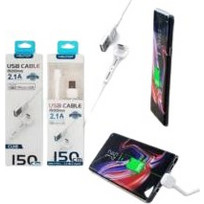 Newtop Καλώδιο USB to micro USB 1,5 μέτρο CU18 Άσπρο