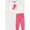 Action Σετ Φόρμας 122-00029 White/Fuchsia