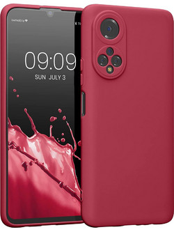 KWmobile Θήκη Σιλικόνης Honor X7 με Πλαίσιο Κάμερας - Fuchsia Matte (58420.100)